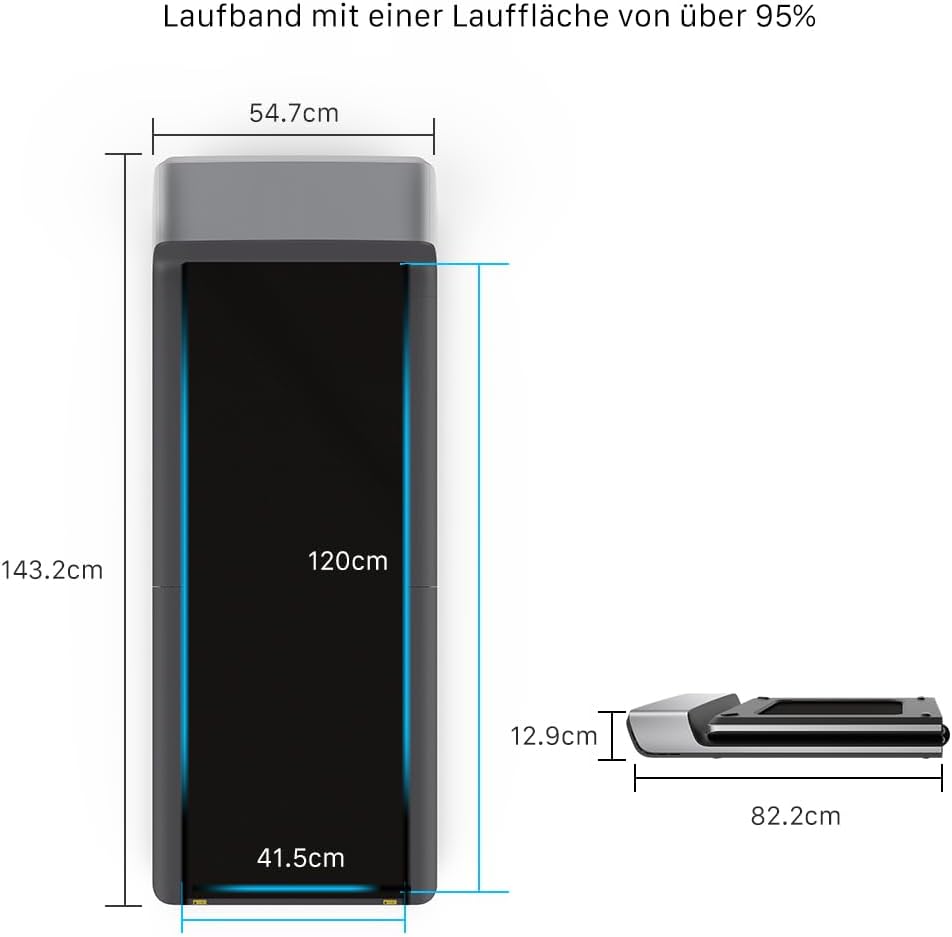 WALKINGPAD P1 Faltbares Laufband für Zuhause mit App & Fernbedienung