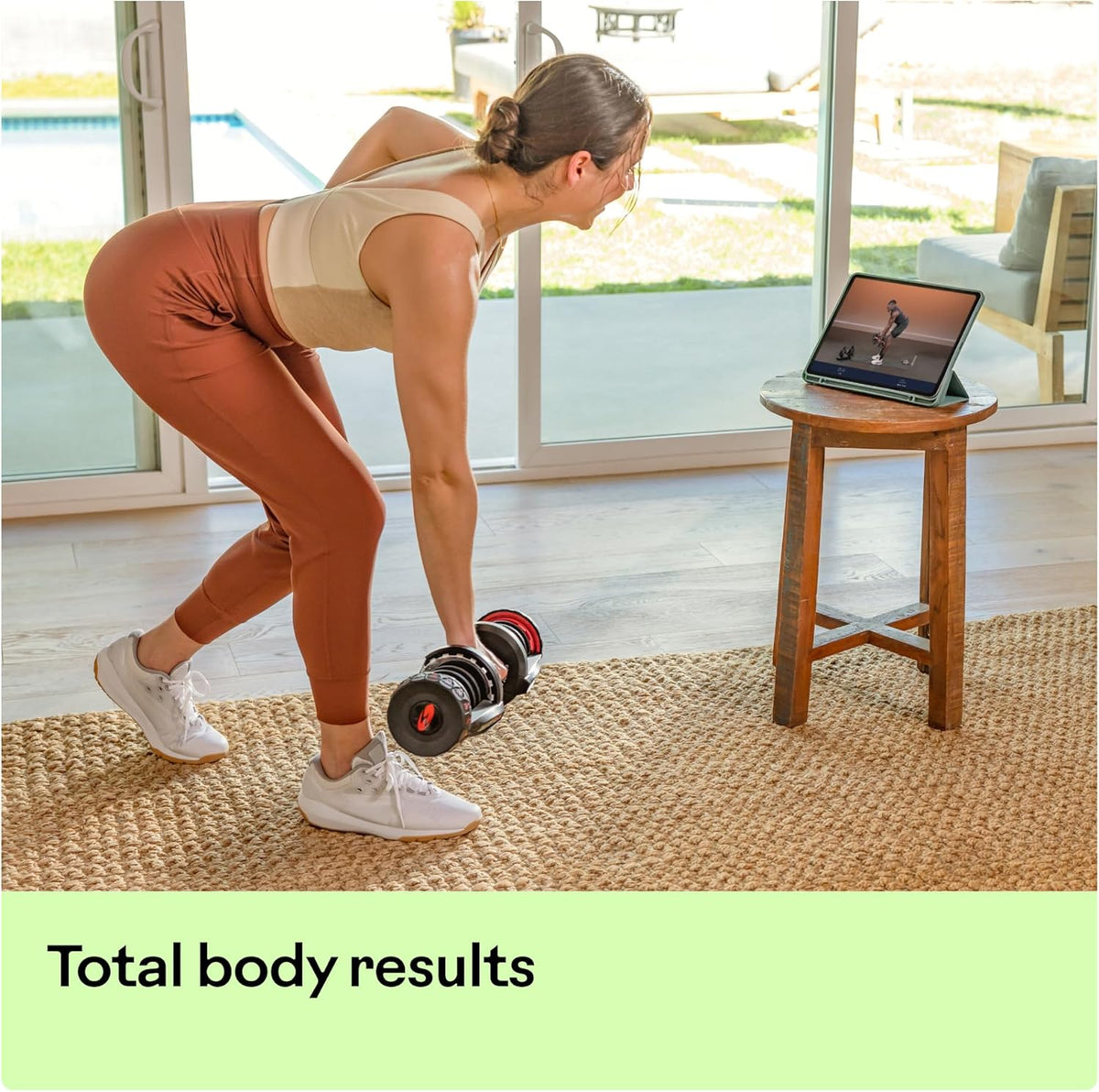 Bowflex SelectTech: Verstellbare Einzelhantel mit Gewichtssystem